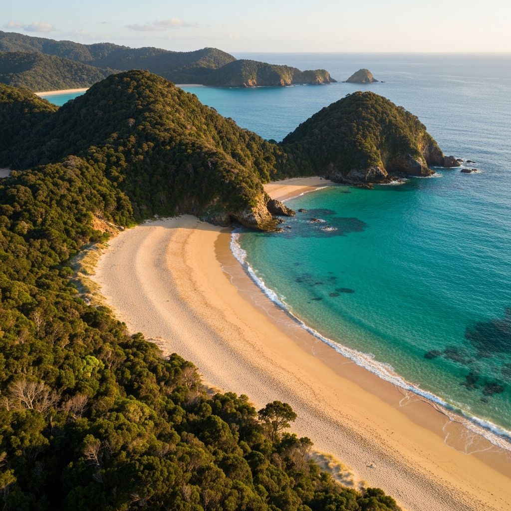 Abel Tasman coastline