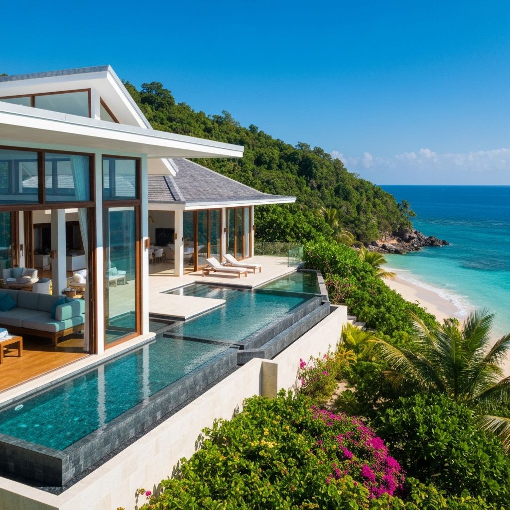 Auckland waterfront villa